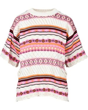 KENZO Round-Neck Knitwear - Rosso