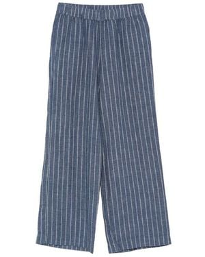 JC Sophie Wide Trousers - Blue
