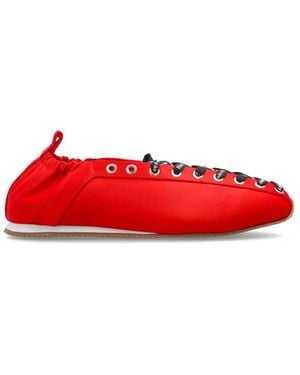 Ganni Trainers - Red