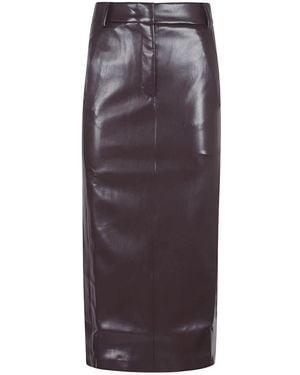 ANDAMANE Midi Skirts - Paars