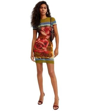 Jean Paul Gaultier Midi Dresses - Red