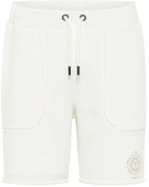 carlo colucci Einzigartige Oversize Short De Benedetto - Weiß