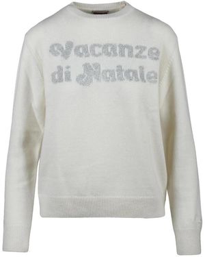 MC2 Saint Barth Round-Neck Knitwear - Gris