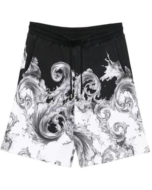 Versace Jeans Couture Long Shorts - Black