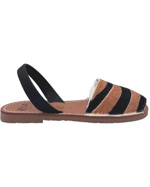 Ria Menorca Flat Sandals - Brown