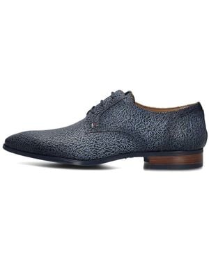 GIORGIO Herren Business Schuhe Blau