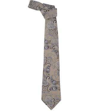 Etro Paisley-Krawatte - Grau