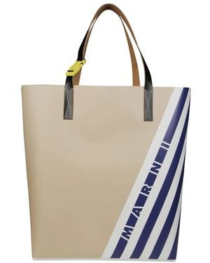 Marni Tote Bags - Blu
