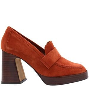 Ángel Alarcón Court Shoes - Red