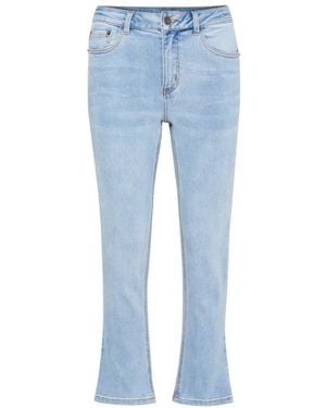 Kaffe Boot-Cut Jeans - Azul