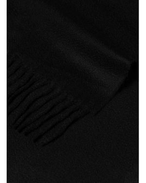 Sunspel Winter Scarves - Black