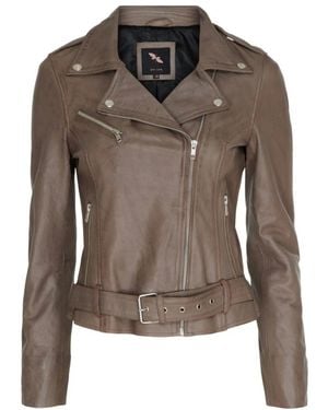 Btfcph Leather Jackets - Marrón