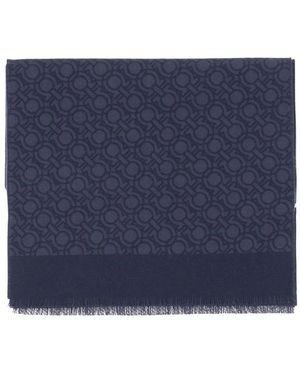 Ferragamo Winter Scarves - Blue