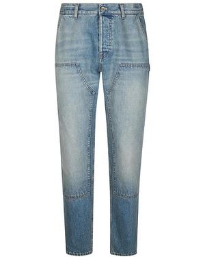 Eleventy Slim-Fit Jeans - Azul