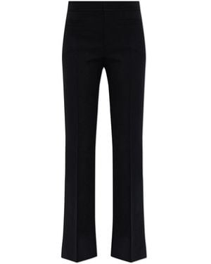 Chloé Broeken ,Blauw ,Wol Wollen Geplooide Broek - Zwart