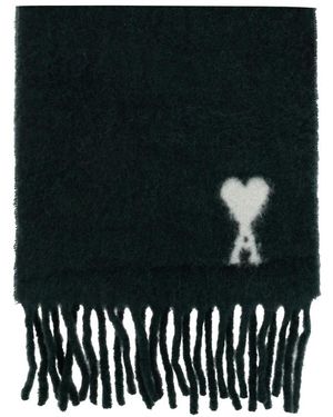 Ami Paris Winter Scarves - Nero