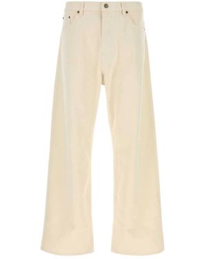 Valentino Garavani Wide Jeans - Natural