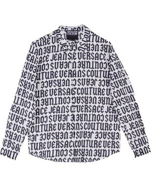 Versace Jeans Couture Casual Shirts - Blue