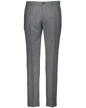 BERWICK 1707 Broeken ,Grijs ,Wol Morello-Elax Suit Pantalon
