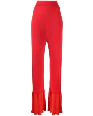 Stella McCartney Collapsing Shape Broeken - Rood