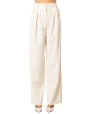 ACTUALEE Wide Trousers - Neutro