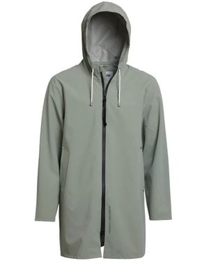 Stutterheim Leichter wasserdichter regenmantel - Grau