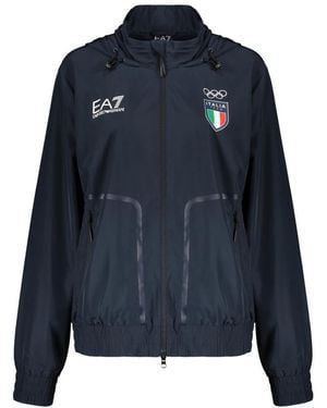 EA7 Light Jackets - Blue