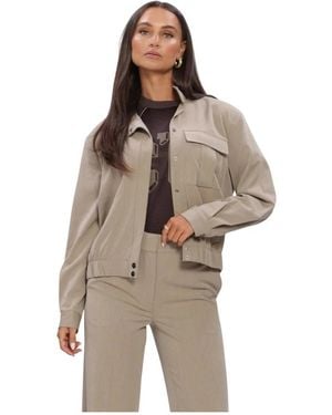 co'couture Eminacc Jas - Bruin