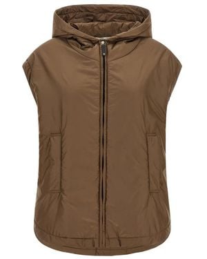Max Mara Vests - Marrón