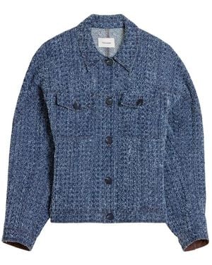 Holzweiler Blaue Baumwolljacke Mit Modernem Twist