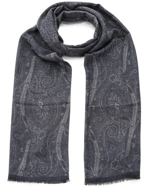 Etro Winter Scarves - Grey