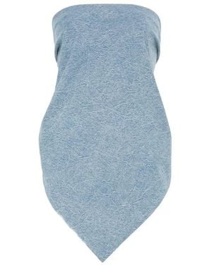 Agolde Sleeveless Tops - Blue