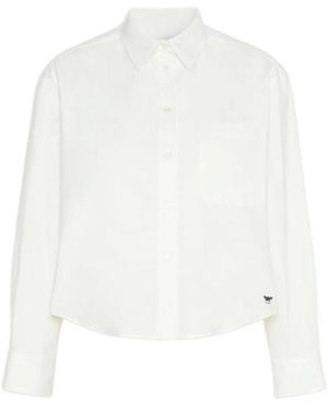 Weekend by Maxmara Klassiek Button-Down Shirt - Wit