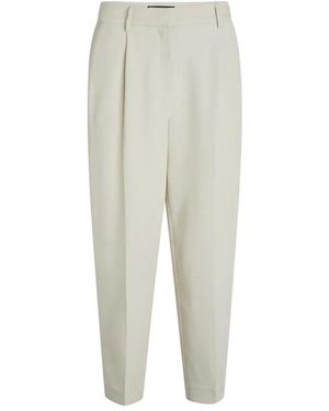 Bruuns Bazaar Cropped Trousers - Grey
