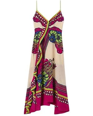La DoubleJ Midi Dresses - Rojo