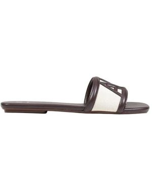 ARMANI EXCHANGE Sliders - Marrone