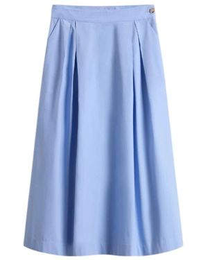 Woolrich Midi Skirts - Blu