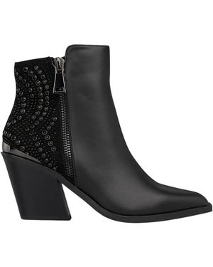 Alma En Pena. Cowboy & Biker Boots - Black