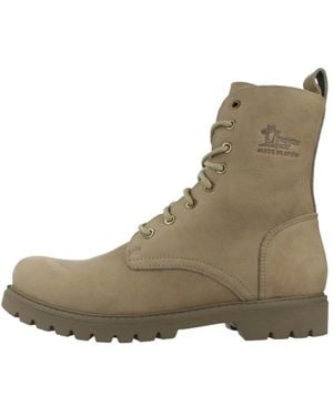 Panama Jack Lace-Up Boots - Marrone