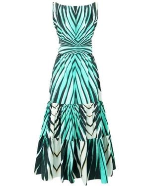 Roberto Cavalli Midi Dresses - Green