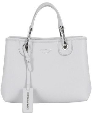 Emporio Armani Tote Bags - Bianco