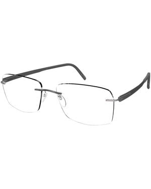 Silhouette Glasses - Metallic
