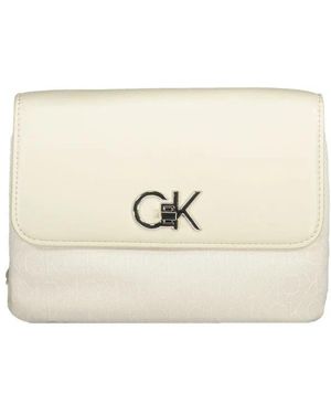 Calvin Klein Cross Body Bags - Natural