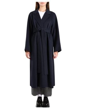 Max Mara Belted Coats - Black