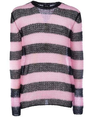 we11done Round-Neck Knitwear - Rose