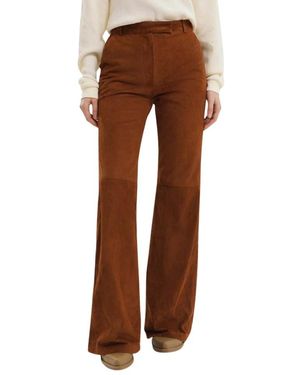 1989 STUDIO Broeken ,Bruin ,Bruine Regular Broek