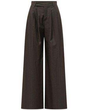 LE SULLY STUDIO Wide Trousers - Grey