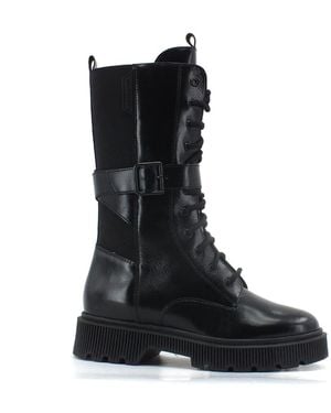 Kurt Geiger Lace-Up Boots - Black