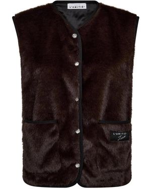 Haute L'Amitié Vests - Marrón