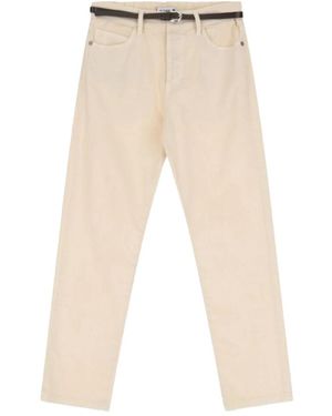Please Slim-Fit Trousers - Neutro